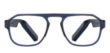 Load image into Gallery viewer, Blue Wayfarer Full Rim Unisex Smart Glasses by Phonic-226132