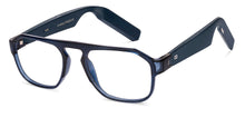 Load image into Gallery viewer, Blue Wayfarer Full Rim Unisex Smart Glasses by Phonic-226132