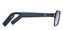 Load image into Gallery viewer, Blue Wayfarer Full Rim Unisex Smart Glasses by Phonic-226132