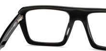 Load image into Gallery viewer, Black Rectangle Full Rim Unisex Eyeglasses by Vincent Chase-215323