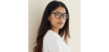 Load image into Gallery viewer, Black Rectangle Full Rim Unisex Eyeglasses by Vincent Chase-231654