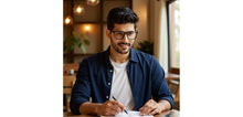 Load image into Gallery viewer, Black Rectangle Full Rim Unisex Eyeglasses by Vincent Chase-231654