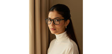 Load image into Gallery viewer, Black Rectangle Full Rim Unisex Eyeglasses by Vincent Chase-231654