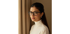 Black Rectangle Full Rim Unisex Eyeglasses by Vincent Chase-231654