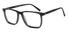 Load image into Gallery viewer, Black Rectangle Full Rim Unisex Eyeglasses by Vincent Chase-231654