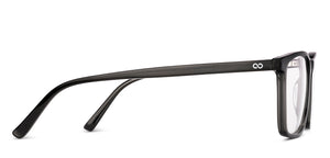 Black Rectangle Full Rim Unisex Eyeglasses by Vincent Chase-231654