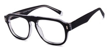 Load image into Gallery viewer, Black Geometric Full Rim Unisex Eyeglasses by Vincent Chase-218253