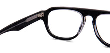 Load image into Gallery viewer, Black Geometric Full Rim Unisex Eyeglasses by Vincent Chase-218253