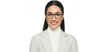 Load image into Gallery viewer, Black Rectangle Full Rim Unisex Eyeglasses by Vincent Chase-209222