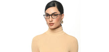 Load image into Gallery viewer, Black Rectangle Full Rim Unisex Eyeglasses by Vincent Chase-209223