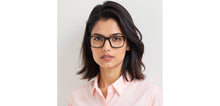 Load image into Gallery viewer, Black Rectangle Full Rim Unisex Eyeglasses by Vincent Chase Online-228373
