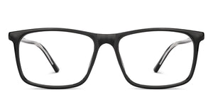 Black Rectangle Full Rim Unisex Eyeglasses by Vincent Chase Online-228373