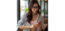 Load image into Gallery viewer, Black Rectangle Full Rim Unisex Eyeglasses by Vincent Chase Online-228376