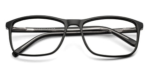 Black Rectangle Full Rim Unisex Eyeglasses by Vincent Chase Online-228376