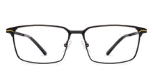 Load image into Gallery viewer, Black Rectangle Full Rim Unisex Eyeglasses by Vincent Chase-222310