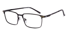Load image into Gallery viewer, Black Rectangle Full Rim Unisex Eyeglasses by Vincent Chase-222310