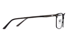Load image into Gallery viewer, Black Rectangle Full Rim Unisex Eyeglasses by Vincent Chase-222310