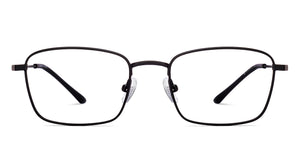 Black Rectangle Full Rim Unisex Eyeglasses by Vincent Chase-219549