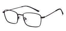 Load image into Gallery viewer, Black Rectangle Full Rim Unisex Eyeglasses by Vincent Chase-219549