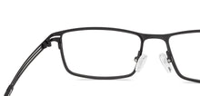 Load image into Gallery viewer, Black Rectangle Full Rim Unisex Eyeglasses by Vincent Chase-231403