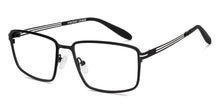 Load image into Gallery viewer, Black Rectangle Full Rim Unisex Eyeglasses by Vincent Chase-231404