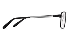 Load image into Gallery viewer, Black Rectangle Full Rim Unisex Eyeglasses by Vincent Chase-231404
