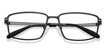 Load image into Gallery viewer, Black Rectangle Full Rim Unisex Eyeglasses by Vincent Chase-231404