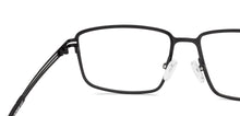 Load image into Gallery viewer, Black Rectangle Full Rim Unisex Eyeglasses by Vincent Chase-231405