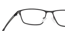Load image into Gallery viewer, Black Rectangle Full Rim Unisex Eyeglasses by Vincent Chase-231407