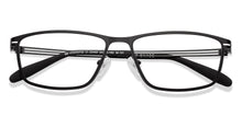 Load image into Gallery viewer, Black Rectangle Full Rim Unisex Eyeglasses by Vincent Chase-231407