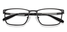 Load image into Gallery viewer, Black Rectangle Full Rim Unisex Eyeglasses by Vincent Chase-231409