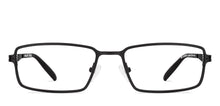 Load image into Gallery viewer, Black Rectangle Full Rim Unisex Eyeglasses by Vincent Chase-231440