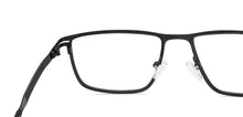 Load image into Gallery viewer, Black Rectangle Full Rim Unisex Eyeglasses by Vincent Chase-231441