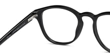 Load image into Gallery viewer, Black Round Full Rim Unisex Eyeglasses by Lenskart Air Online-204189