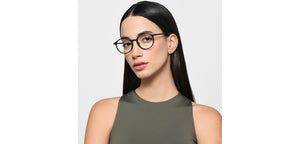 Black Round Full Rim Unisex Eyeglasses by Lenskart Air-219872