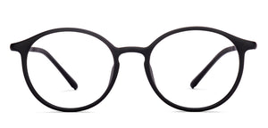Black Round Full Rim Unisex Eyeglasses by Lenskart Air-219872