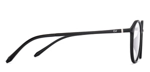 Black Round Full Rim Unisex Eyeglasses by Lenskart Air-219872