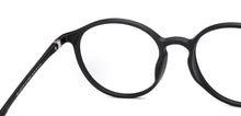 Load image into Gallery viewer, Black Round Full Rim Unisex Eyeglasses by Lenskart Air-219872