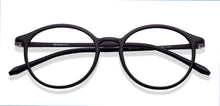 Load image into Gallery viewer, Black Round Full Rim Unisex Eyeglasses by Lenskart Air-219872