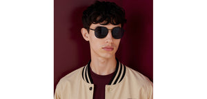 Black Round Full Rim Unisex Sunglasses by Lenskart-232721