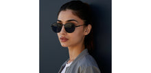 Load image into Gallery viewer, Black Round Full Rim Unisex Sunglasses by Lenskart-232721