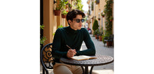 Load image into Gallery viewer, Black Round Full Rim Unisex Sunglasses by Lenskart-232721