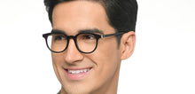 Load image into Gallery viewer, Black Round Full Rim Unisex Eyeglasses by Vincent Chase-210295
