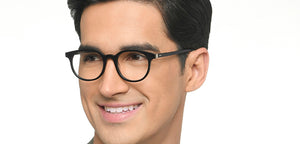 Black Round Full Rim Unisex Eyeglasses by Vincent Chase-210295
