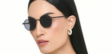 Load image into Gallery viewer, Black Round Full Rim Unisex Sunglasses by Vincent Chase Polarized-221889