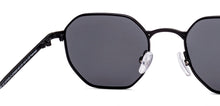 Load image into Gallery viewer, Black Round Full Rim Unisex Sunglasses by Vincent Chase Polarized-221889