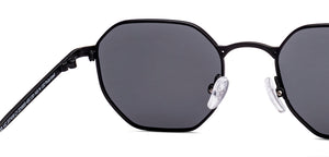 Black Round Full Rim Unisex Sunglasses by Vincent Chase Polarized-221889