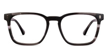 Load image into Gallery viewer, Black Square Full Rim Unisex Eyeglasses by John Jacobs-233373