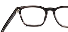 Load image into Gallery viewer, Black Square Full Rim Unisex Eyeglasses by John Jacobs-233373