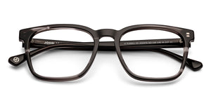 Black Square Full Rim Unisex Eyeglasses by John Jacobs-233373